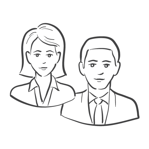 business woman and man icon james testing relative image path